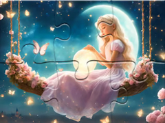 Mchezo Jigsaw Puzzle: Moon Fairy