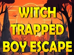 Mchezo Witch Trapped Boy Escape