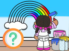 Mchezo Kids Quiz: Color The Sky