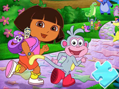 Mchezo Jigsaw Puzzle: Dora The Explorer
