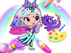 Mchezo Coloring Book: Shiny Princess