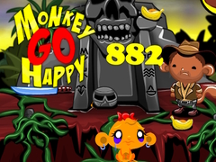 Mchezo Monkey Go Happy Stage 882