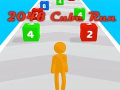 Mchezo 2048 Cube Run