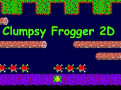 Mchezo Clumpsy Frogger 2D
