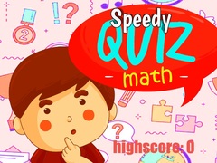 Mchezo Speedy Quiz Maths