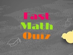 Mchezo Fast Math Quiz