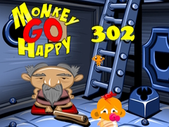 Mchezo Monkey Go Happy Stage 302