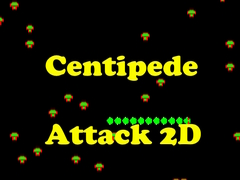Mchezo Centipede Attack 2D