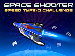 Mchezo Space Shooter: Speed Typing Challenge