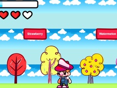 Mchezo Fruit Name Jump