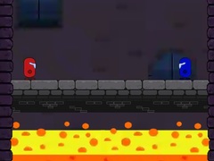 Mchezo Lava Ladder Leap