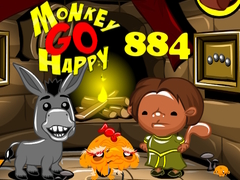 Mchezo Monkey Go Happy Stage 884