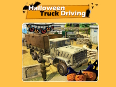 Mchezo Halloween Truck Driving