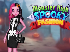 Mchezo Monster High Spooky Fashion