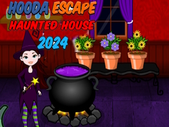 Mchezo Hooda Escape Haunted House 2024