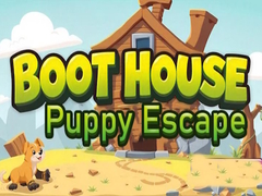 Mchezo Boot House Puppy Escape