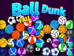 Mchezo Ball Dunk Fall