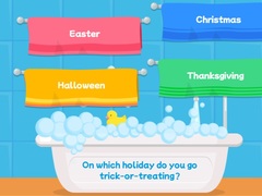 Mchezo Kids Quiz: Trick Or Trivia