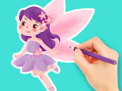 Mchezo Coloring Book: Flower Fairy