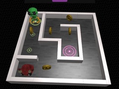 Mchezo 3d Maze And Robot