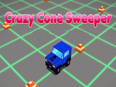 Mchezo Crazy Cone Sweeper