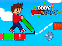 Mchezo Obby Draw to Escape