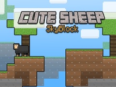 Mchezo Cute Sheep Skyblock
