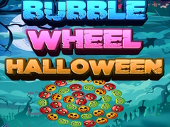 Mchezo Bubble Wheel Halloween