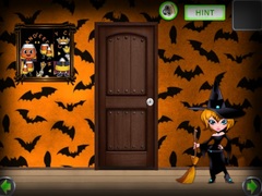 Mchezo Amgel Halloween Room Escape 39