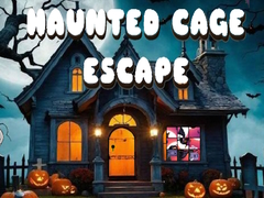 Mchezo Haunted Cage Escape