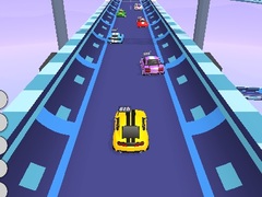 Mchezo Car Racing Sky Race