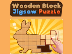 Mchezo Wooden Block Jigsaw Puzzle