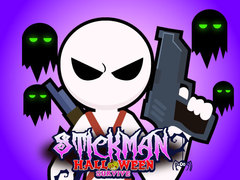 Mchezo Stickman Halloween Survive