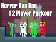 Mchezo Horror Ban Ban 1 2 Player Parkour
