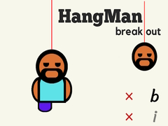 Mchezo Hangman Breakout