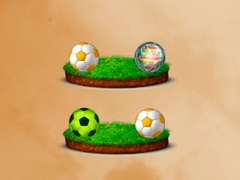 Mchezo Balls On The Lawn