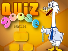Mchezo Quiz Goose Math