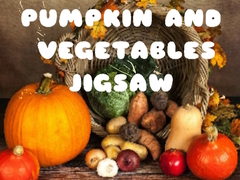 Mchezo Pumpkin and Vegetables Jigsaw