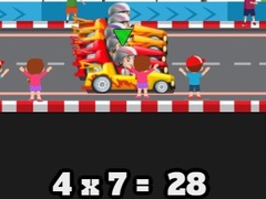 Mchezo Math Race Four Arithmetic