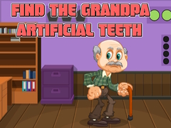 Mchezo Find the Grandpa Artificial Teeth