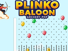 Mchezo Plinko Ballon Archery Pop