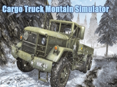 Mchezo Cargo Truck Montain Simulator