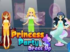 Mchezo Princess Party Dress Up 