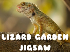Mchezo Lizard Garden Jigsaw