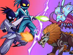 Mchezo Stick Ninja Survival