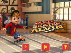 Mchezo Mad Skater Alvin