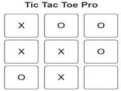 Mchezo Tic Tac Toe Pro