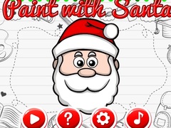 Mchezo Paint With Santa