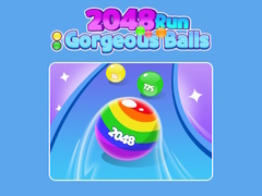 Mchezo 2048 Run: Gorgeous Balls 