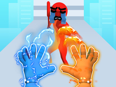 Mchezo Elemental Gloves Magic Power